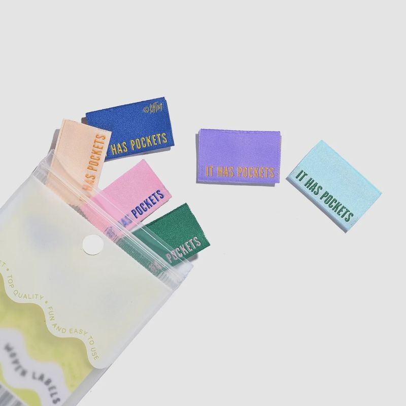 It Has Pockets Multi Color Labels Kylie and the Machine