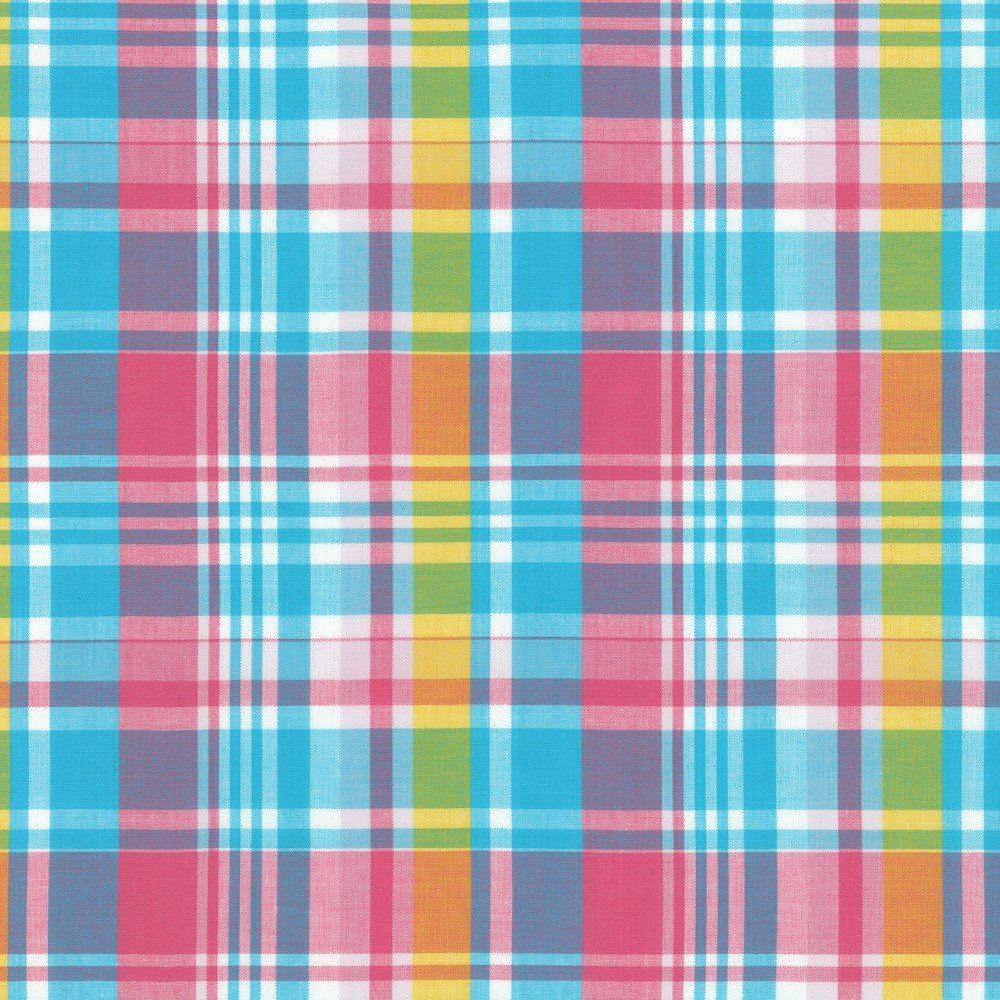 Mad for Madras Shirt-Weight Cotton Woven - Candy Pink Plaid