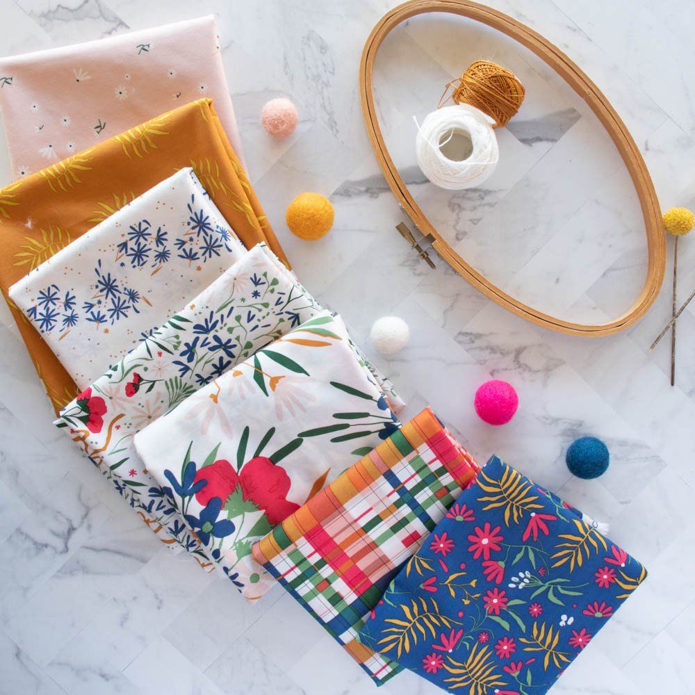 Meadow Fat Quarter Bundle Wild Fronds Katie Capone