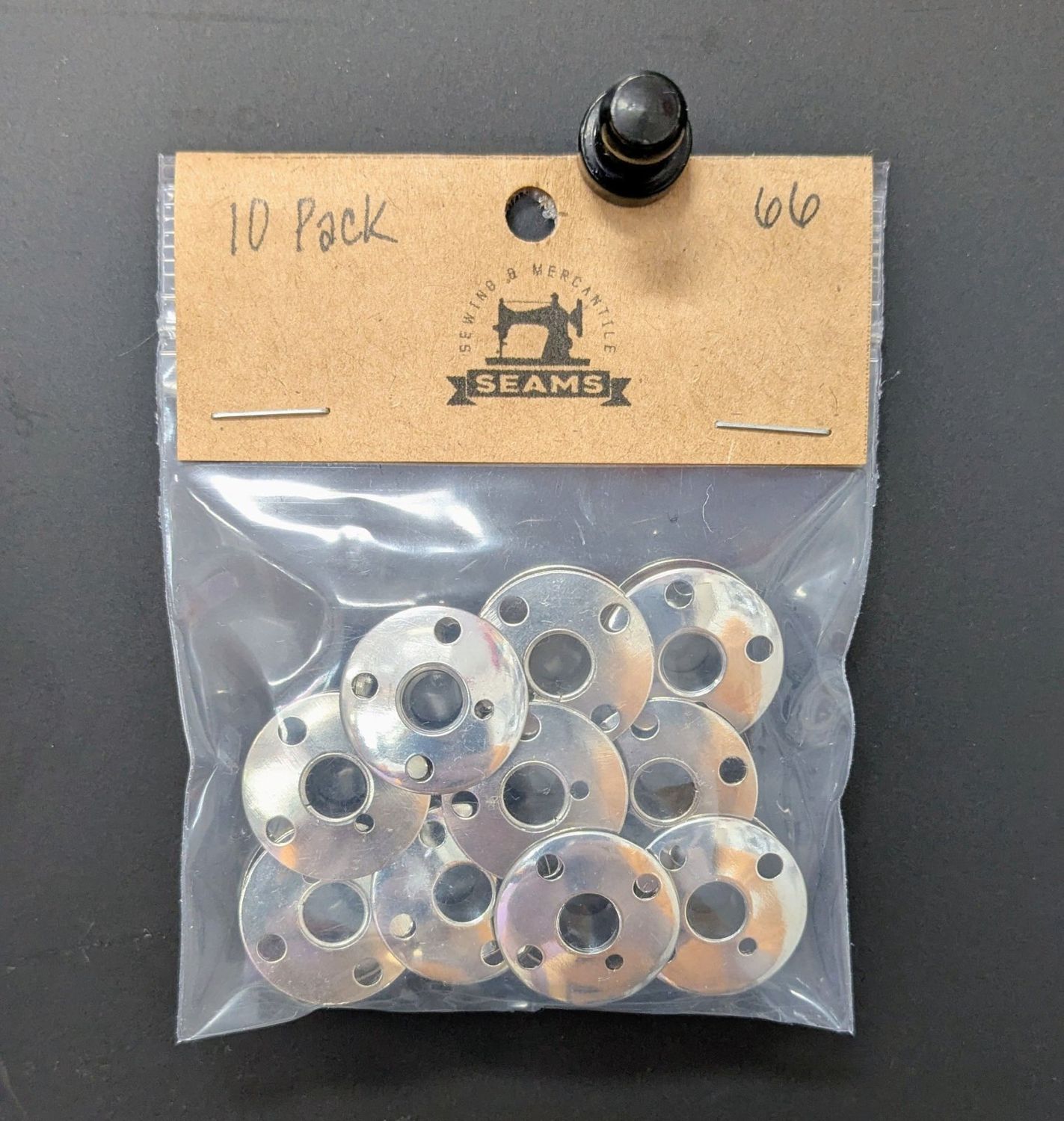 Metal Class 66 Bobbins 10 pack