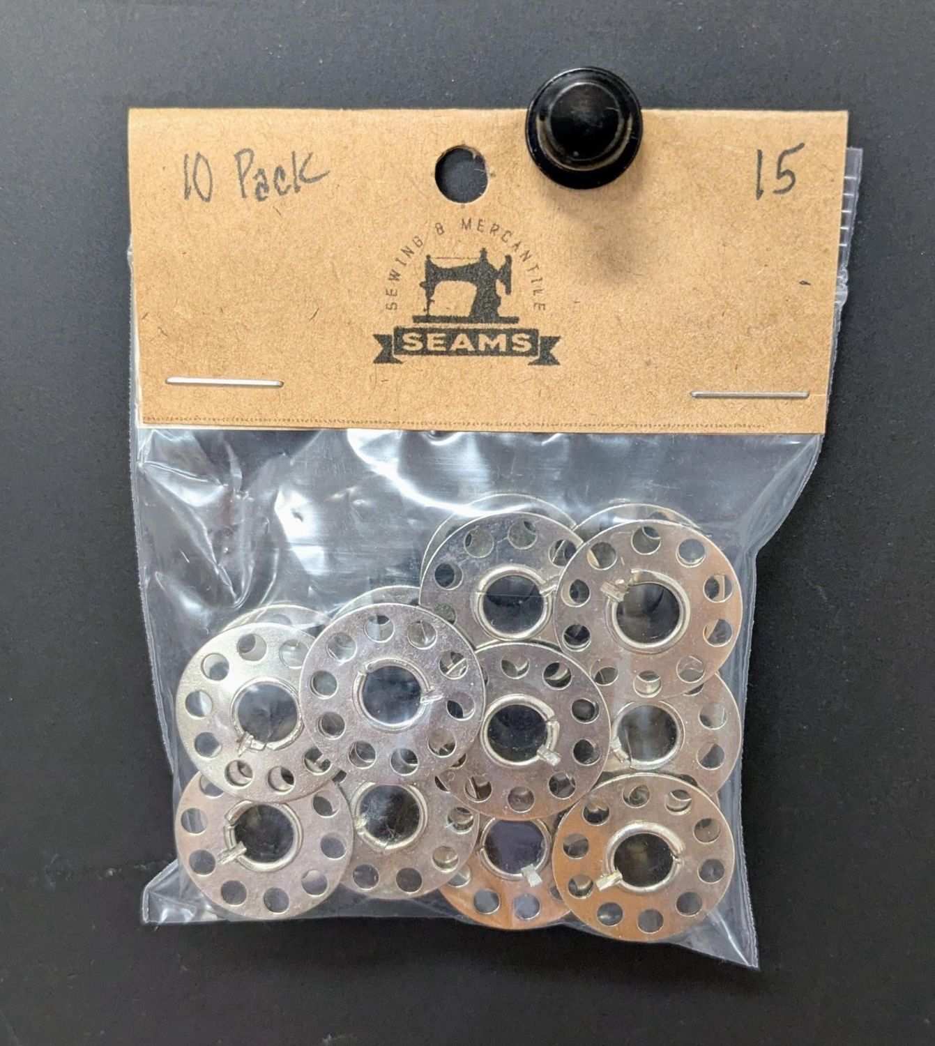 Metal Class 15 Bobbins 10 pack