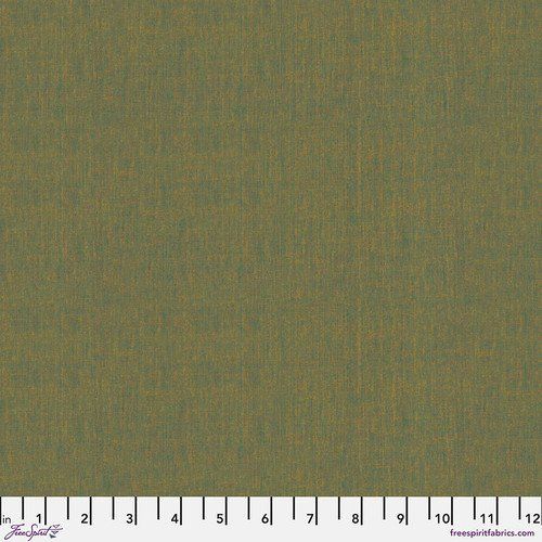 Moss Shot Cotton Kaffe Fassett Free Spirit Fabrics