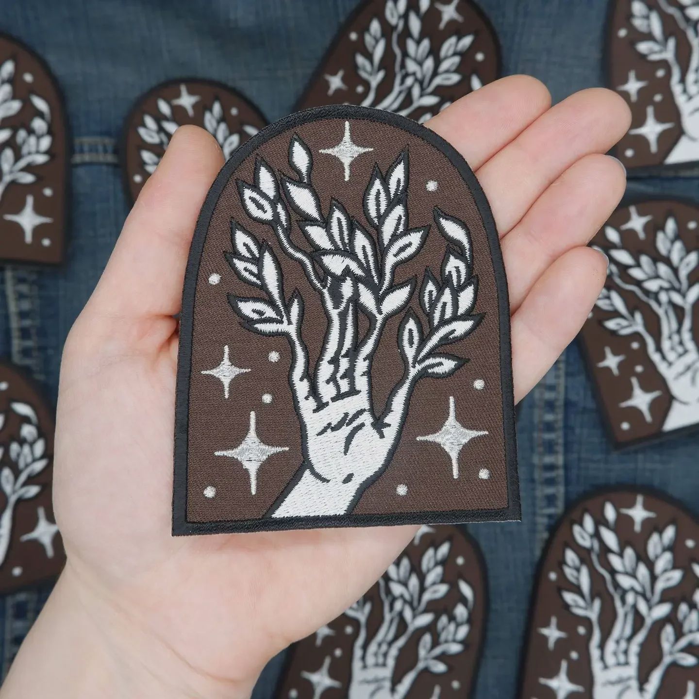 Metamorphosis Embroidered Patch Cat Coven