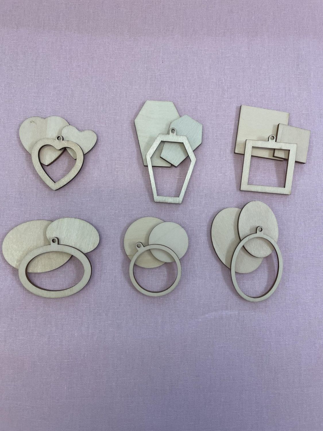 Mini Frames (Assorted Styles) for Cross Stitch and Embroidery, Style: Ovals &amp; Circles