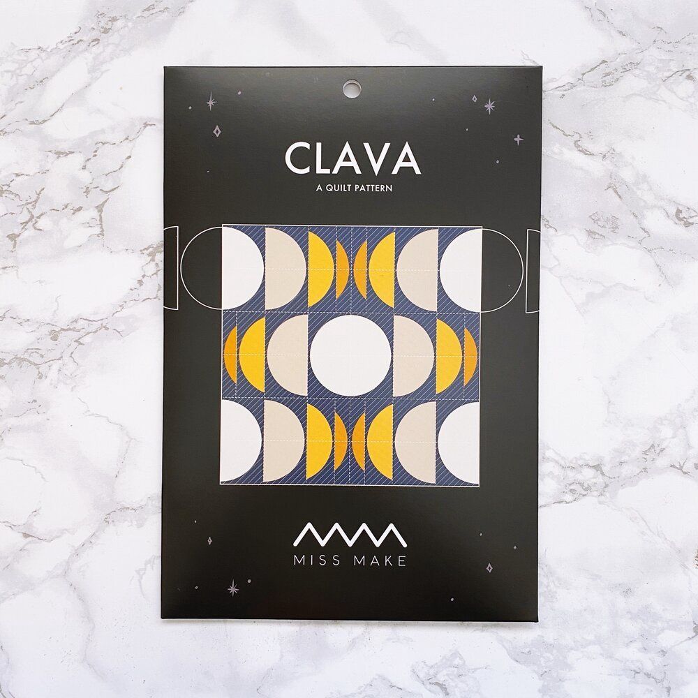 Miss Make Clava Quilt Pattern