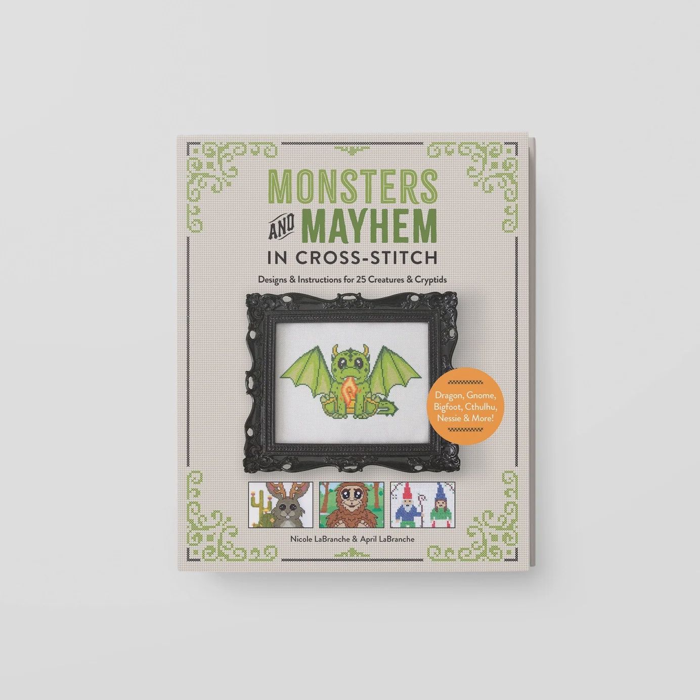 Monsters &amp; Mayhem in Cross Stitch Book