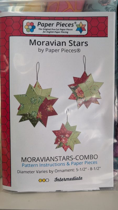 Moravian Star by Paper Pieces EPP 3D