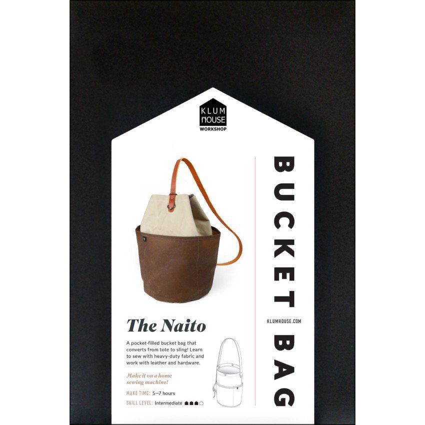 Naito Bucket Bag Pattern - Klum House