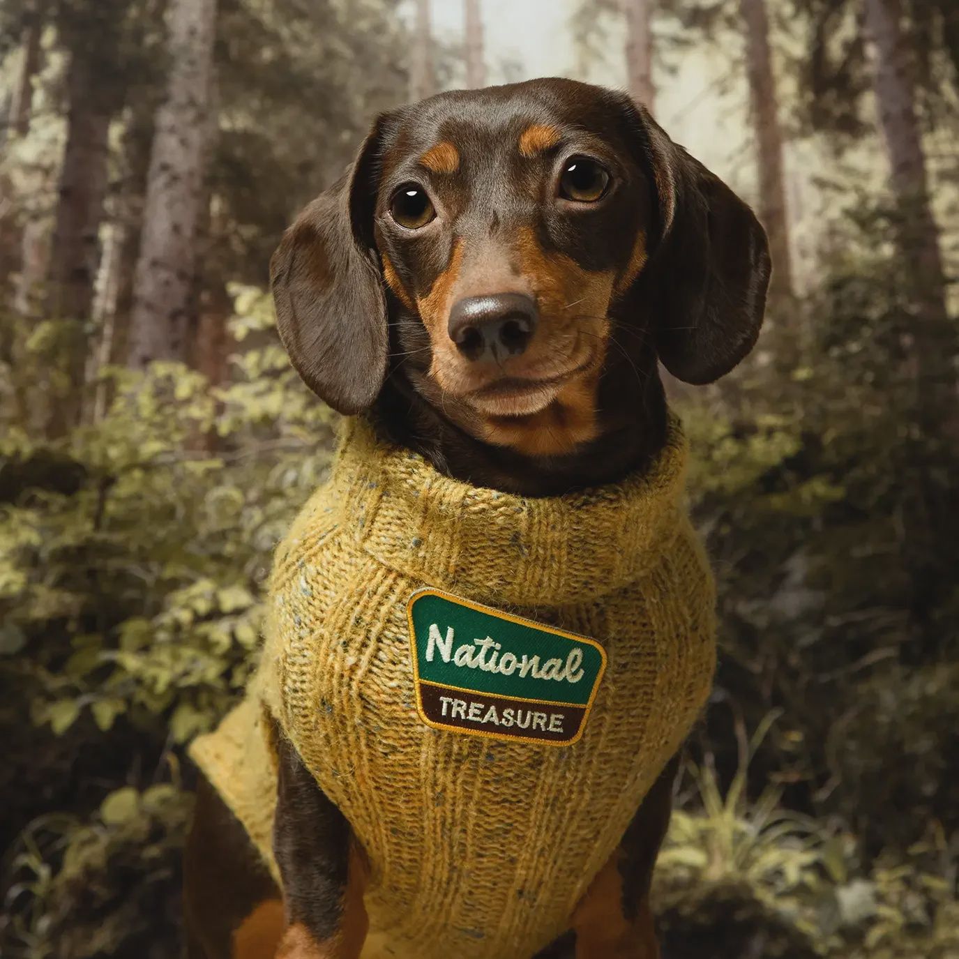 National Treasure Embroidered Patch for Pets  Scout's Honor