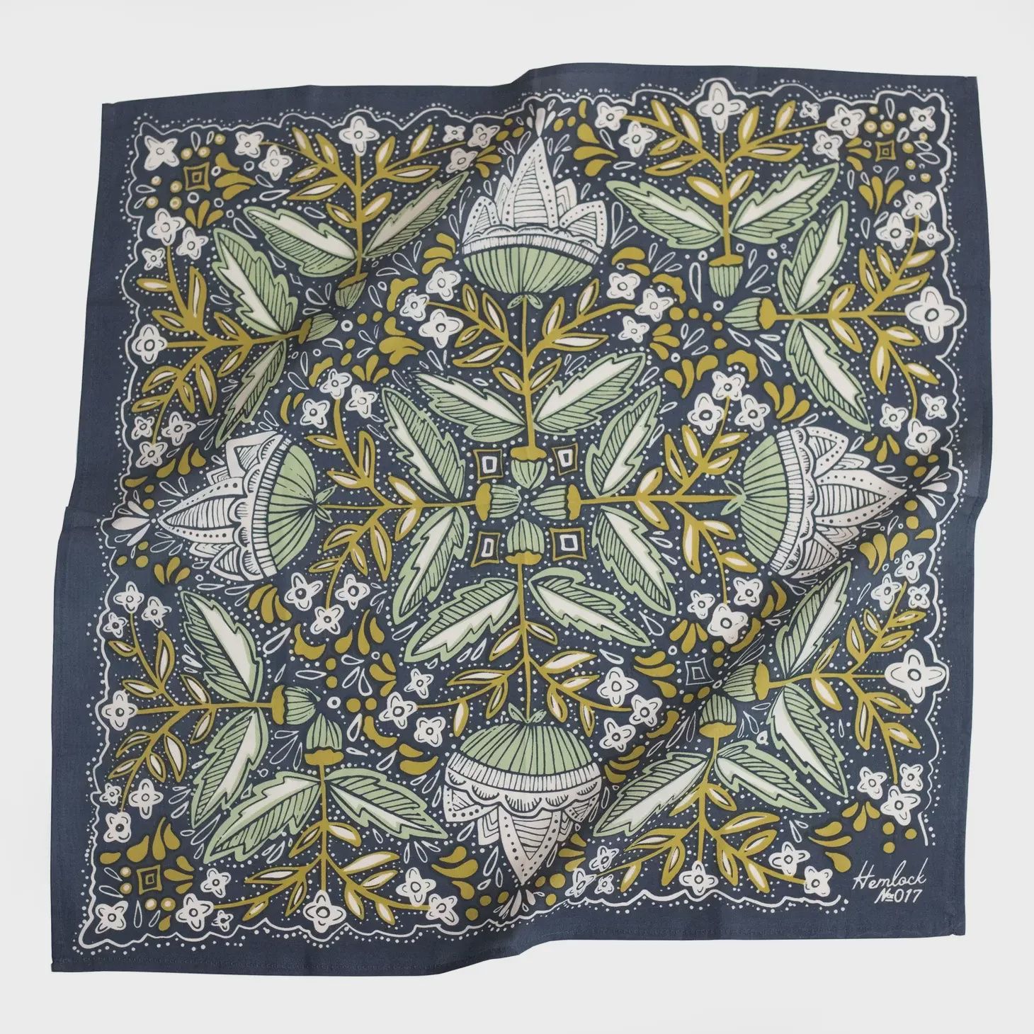 No. 017 Amelia Hemlock Bandana