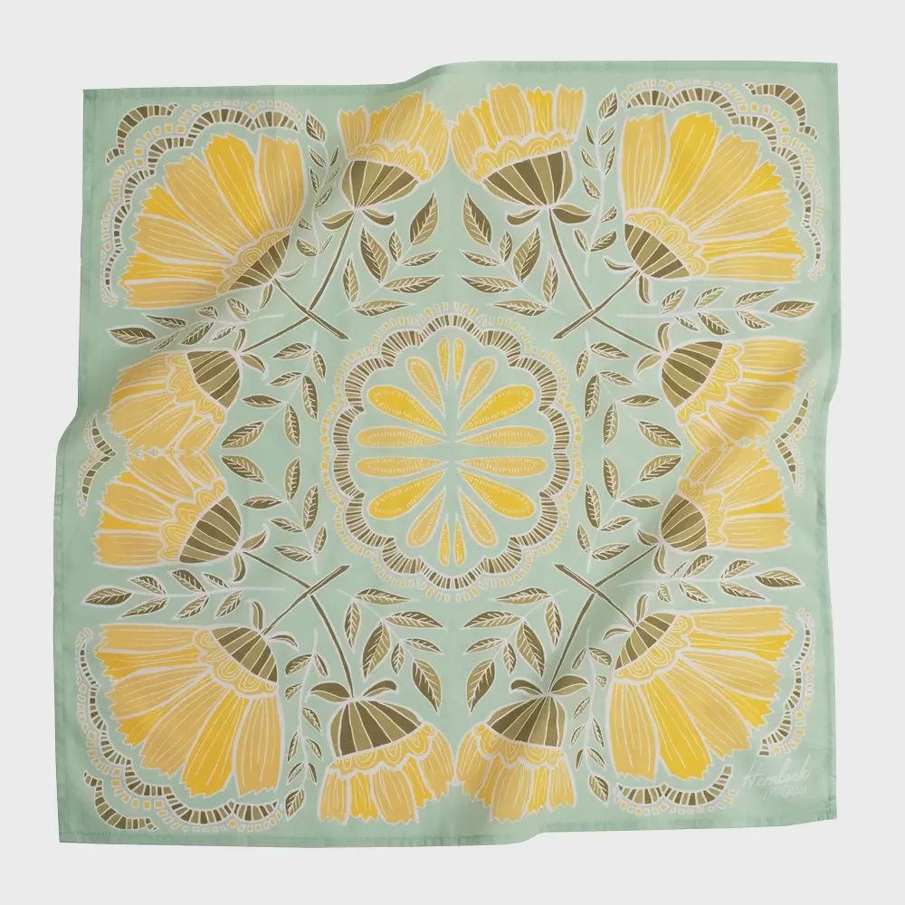 No. 044 Hazel Hemlock Bandana