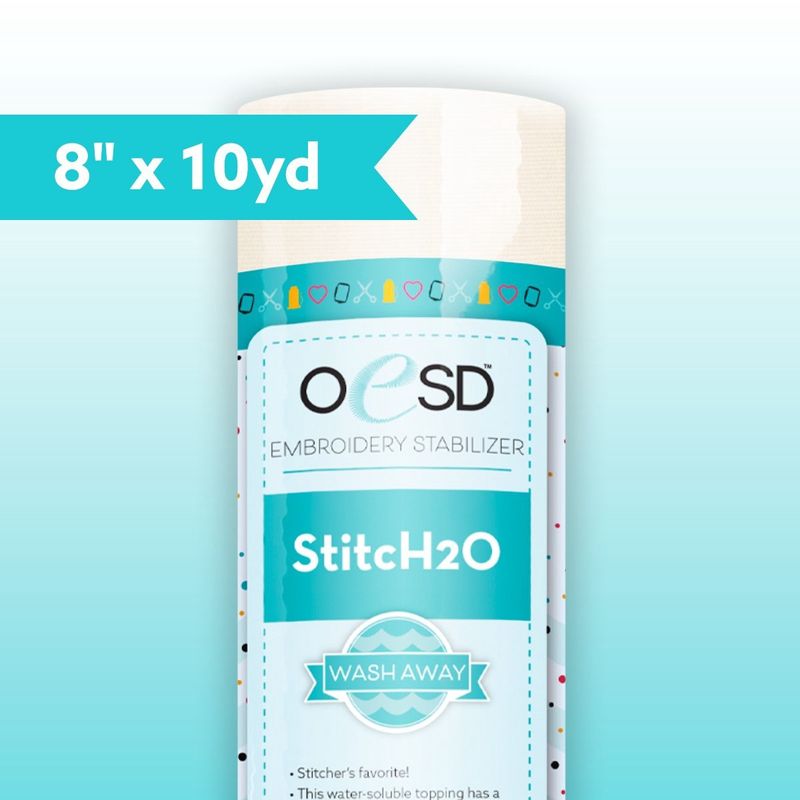 OESD StitcH20 WashAway Embroidery Stabilizer