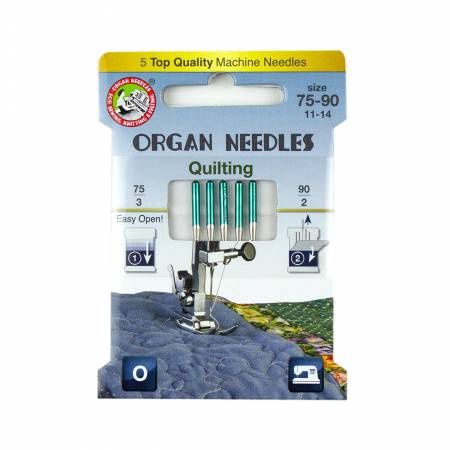 Organ Quilting Needles - Size 75-100