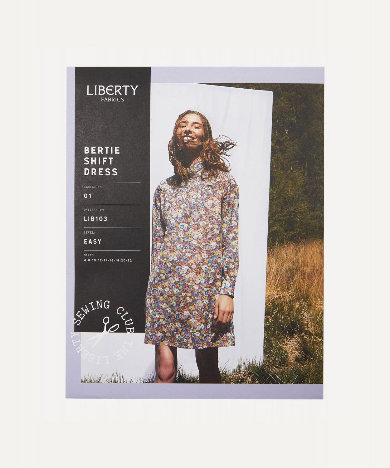 Pattern Bertie Shift Dress Liberty of London