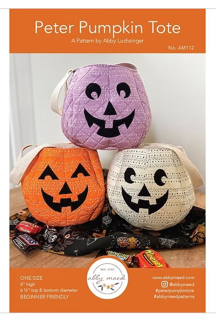 Peter Pumpkin Tote Pattern