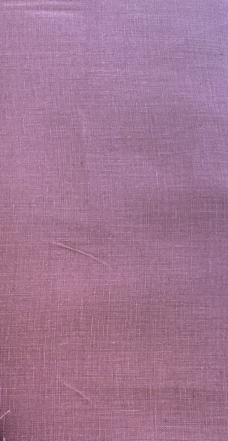 Plum 100% Linen Solid