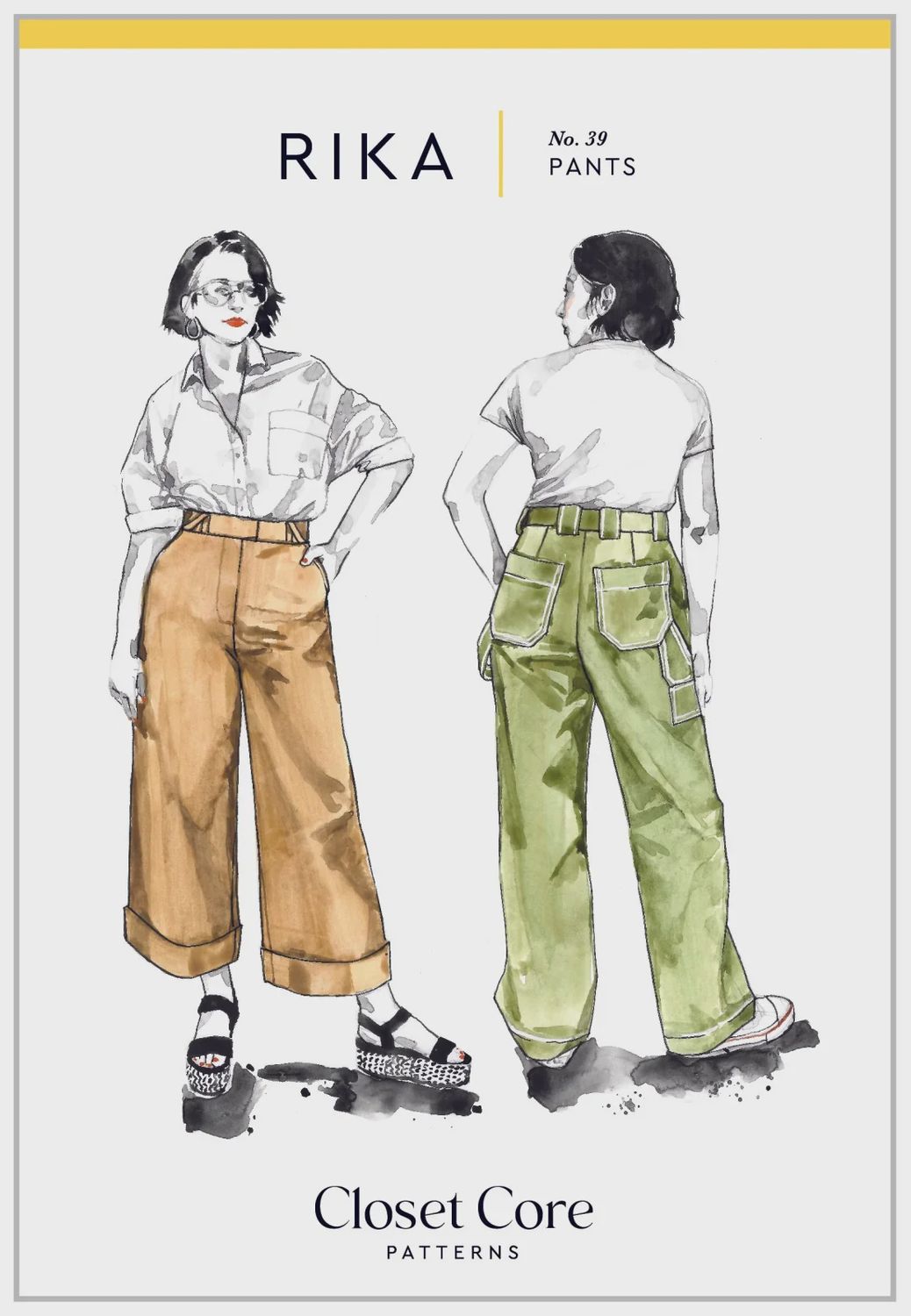 Rika Pants Pattern - Closet Core