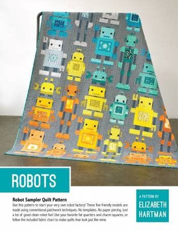 Robots! Quilt Pattern