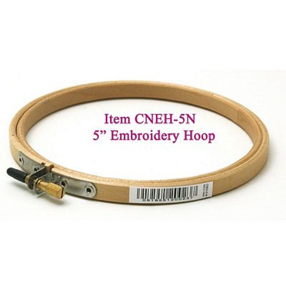 Round Edge Embroidery Hoop - 5"