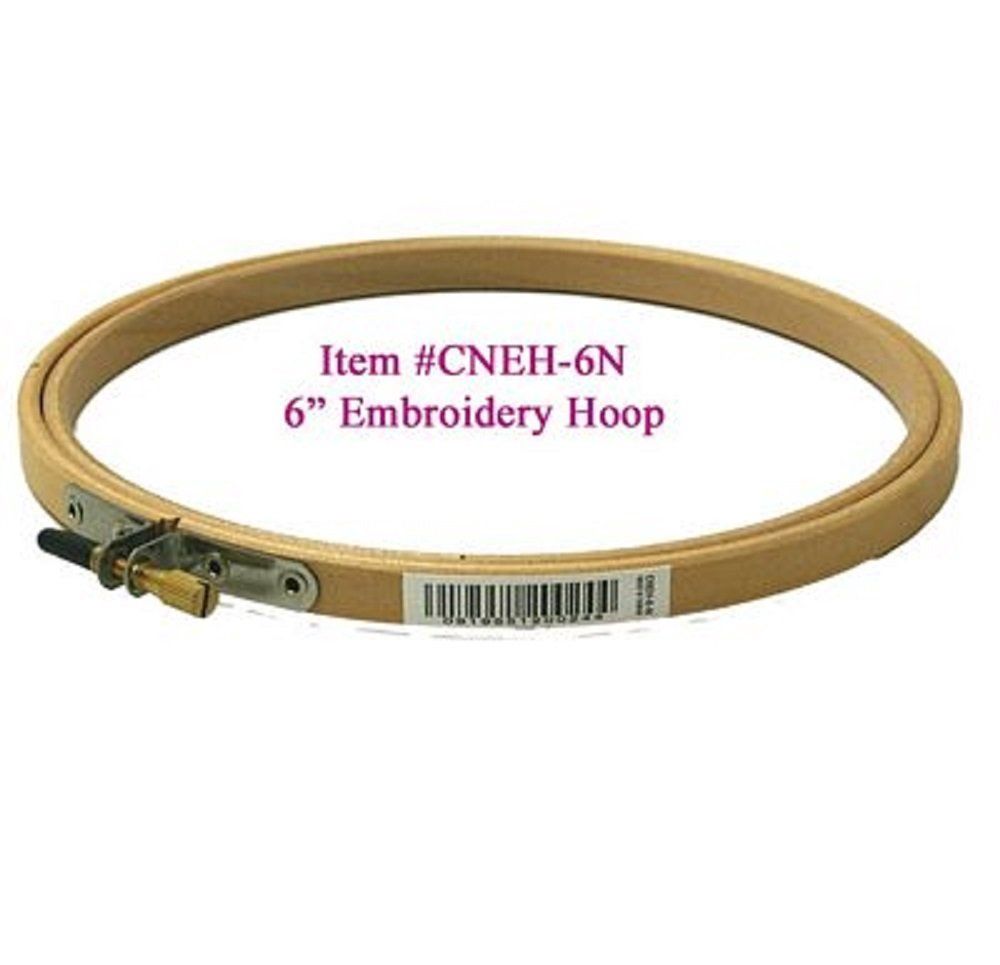 Round-Edged Embroidery Hoop - 6"