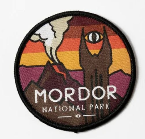 Mordor Middle Earth National Park Patch Squatchy