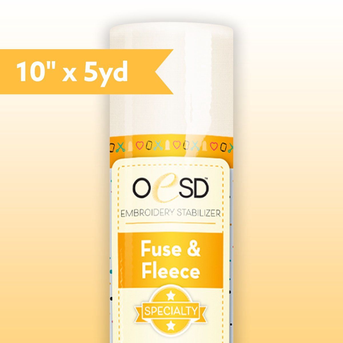 OESD Fuse and Fleece Embroidery Stabilizer
