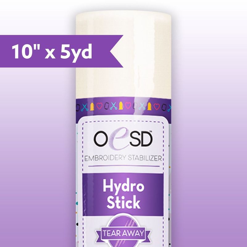 OESD HydroStick TearAway Embroidery Stabilizer