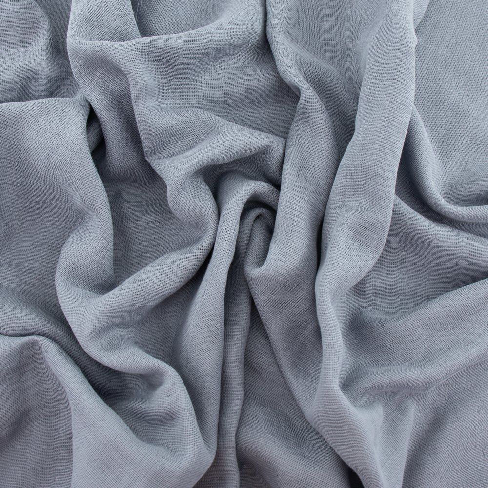 Organic Four-layer Cotton Gauze - Quicksilver