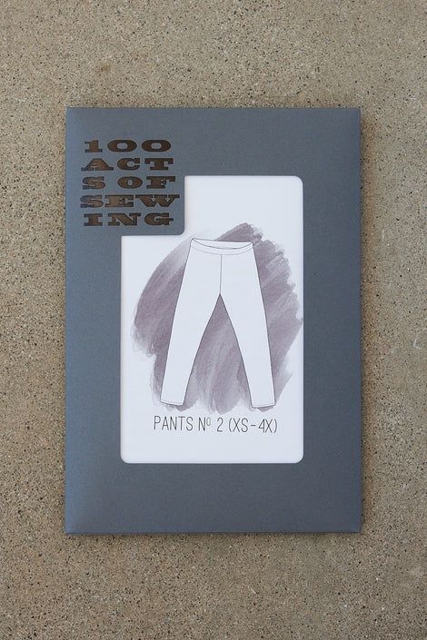 Pants No. 2 Pattern - 100 Acts of Sewing