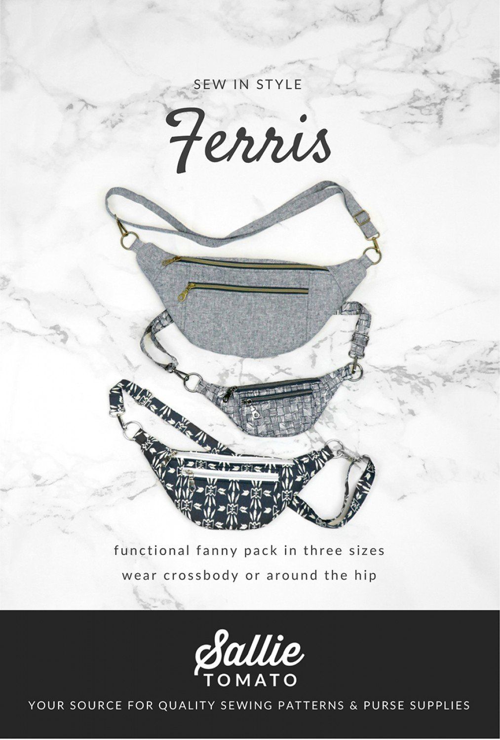 Pattern Fanny Pack - Ferris