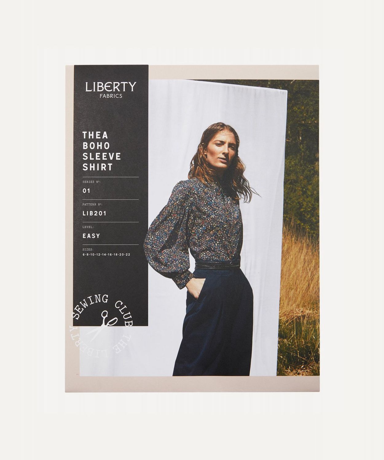 Pattern Thea Boho Sleeved Shirt Liberty of London