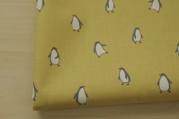 Penguin Yellow Japanese Import Waterproof Cotton