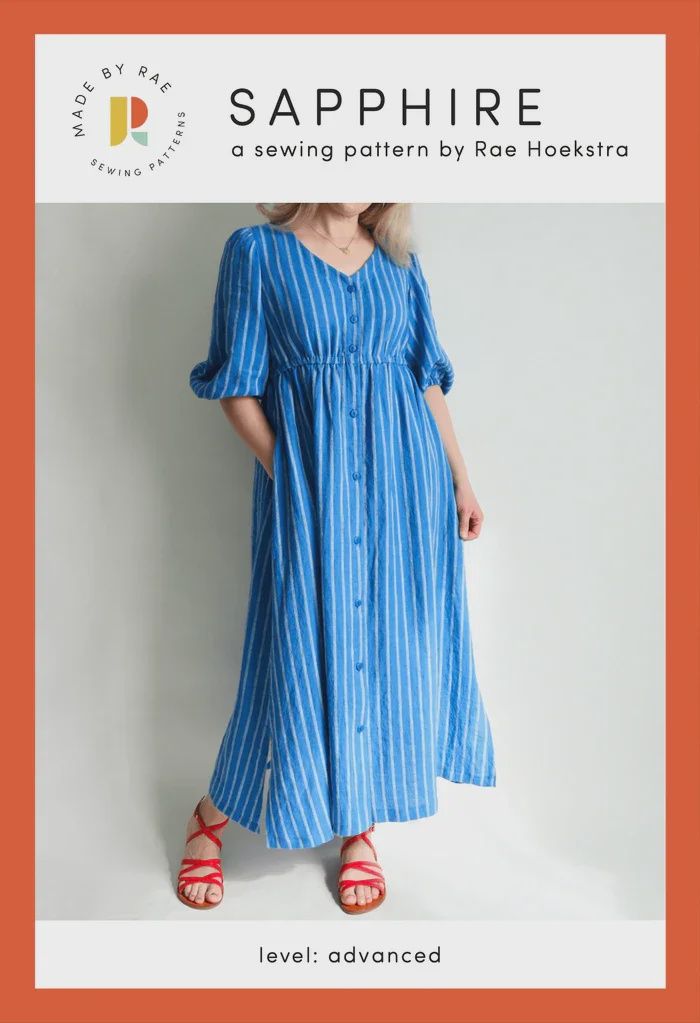 Sapphire Dress and Top - Made by Rae