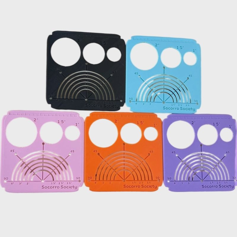 Sashiko Circle Stencil