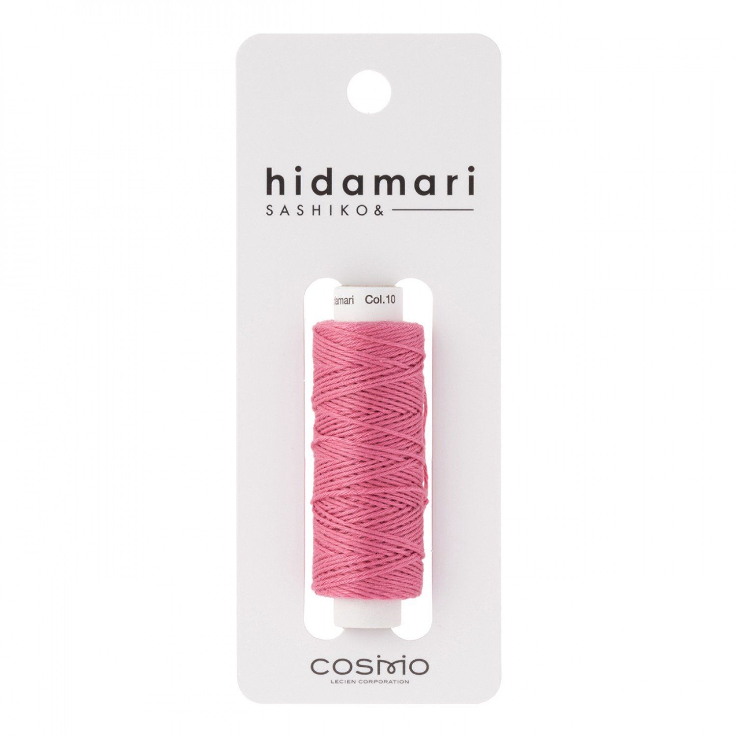 Sashiko Cosmo Hidamari Embroidery Thread - 010 Peony