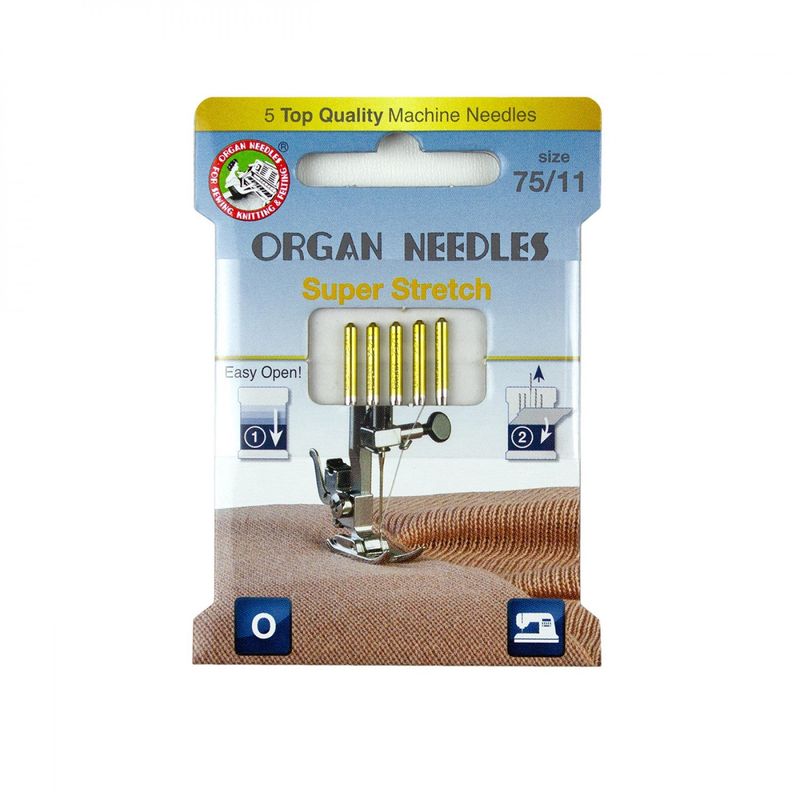 Organ Super Stretch Needles - Size 75/11