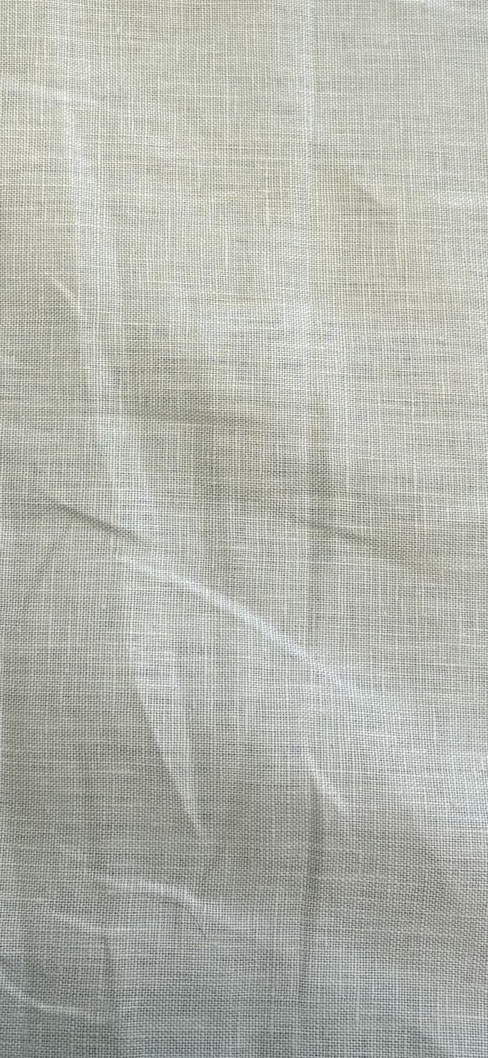 Pale Blue 100% Linen Solid
