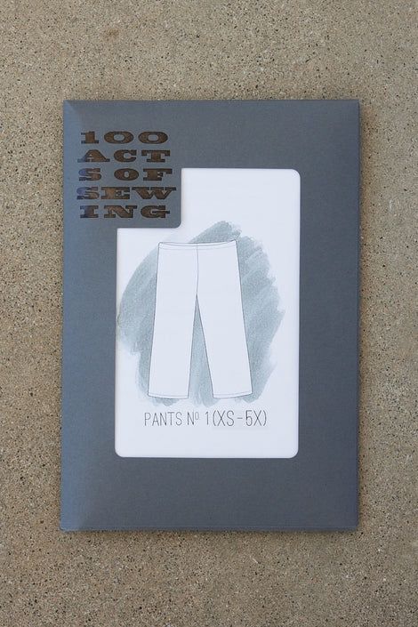 Pants No. 1 Pattern - 100 Acts of Sewing