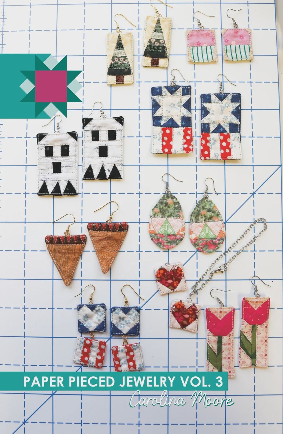 Paper Pieced Jewelry Vol. 3 Pattern