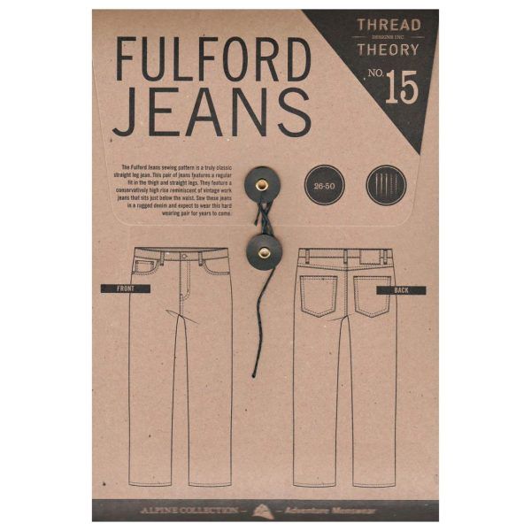 Pattern Fulford Jeans - The Thread Theory