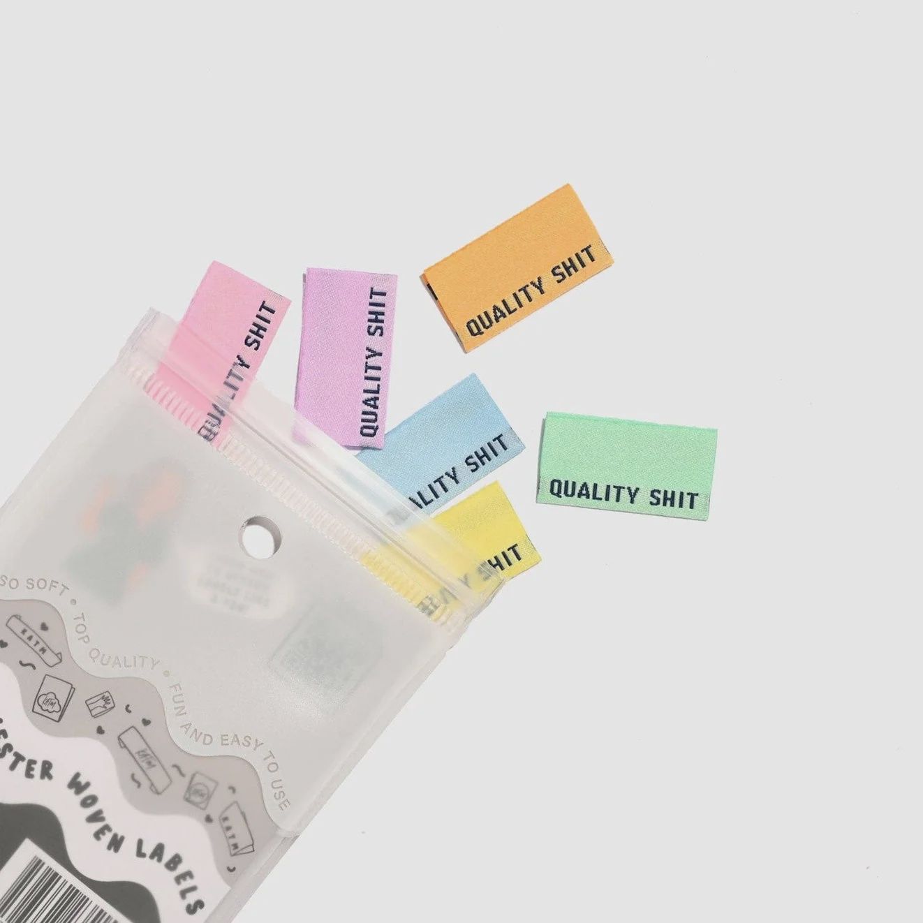 Quality Shit Woven Labels - Kylie And The Machine