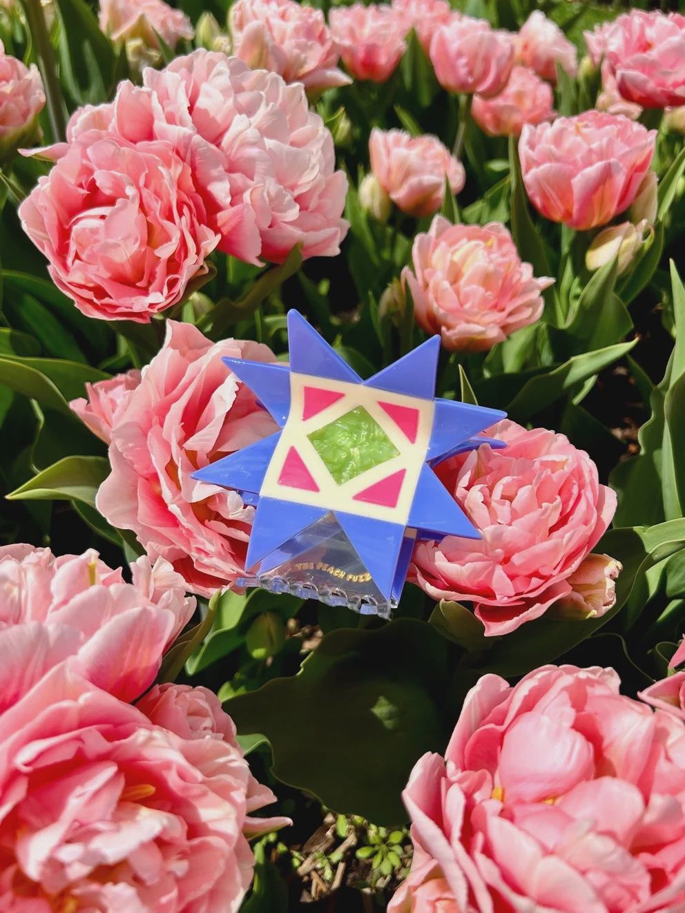 Quilt Hair Claw The Peach Fuzz Co.