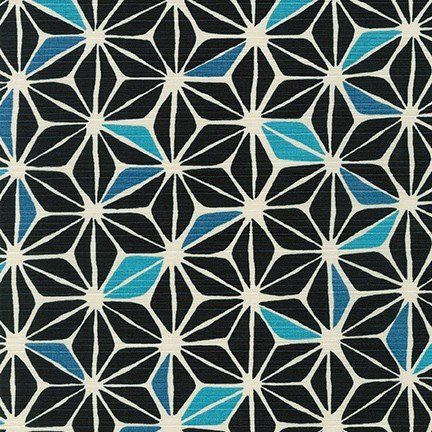 REMNANT 1.875 Haori Shantung (Navy) - Japanese Woven Cotton