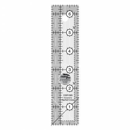 Ruler 1-1/2in x 6-1/2in Creative Grids
