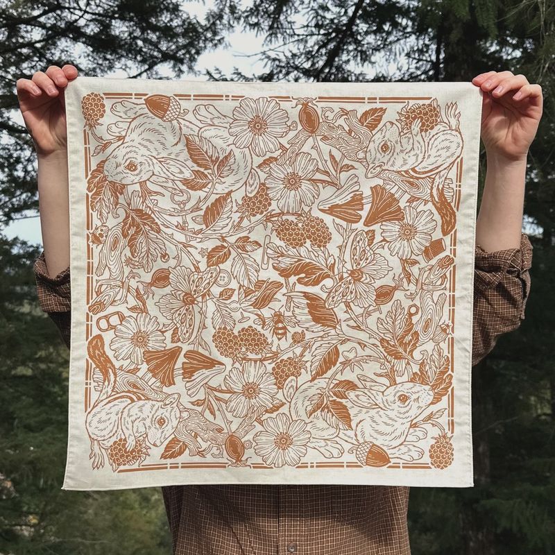 Russet Thicket Bandana Kate O'Hara