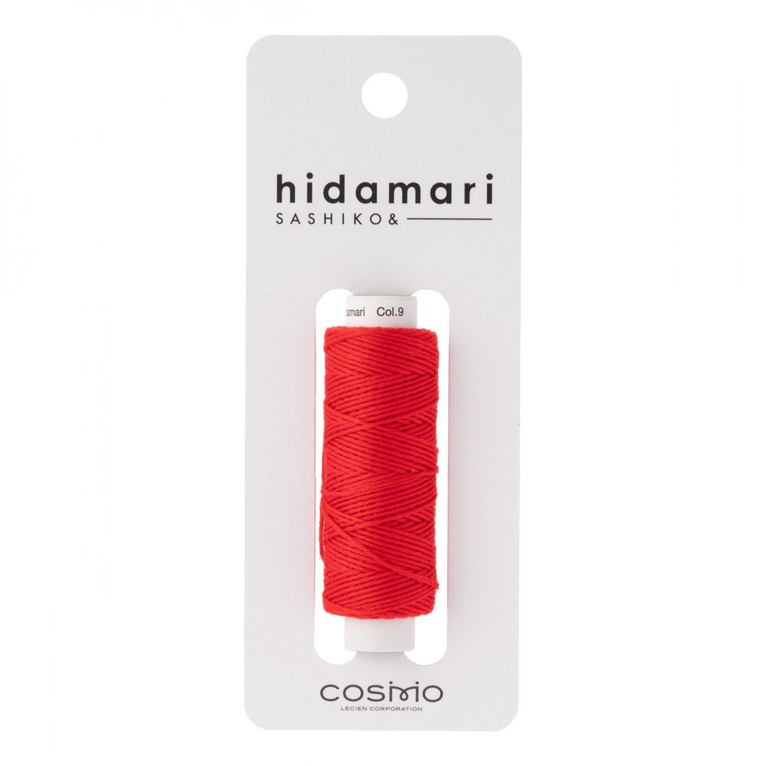Sashiko Cosmo Hidamari Embroidery Thread - 009 Watermelon 88-009