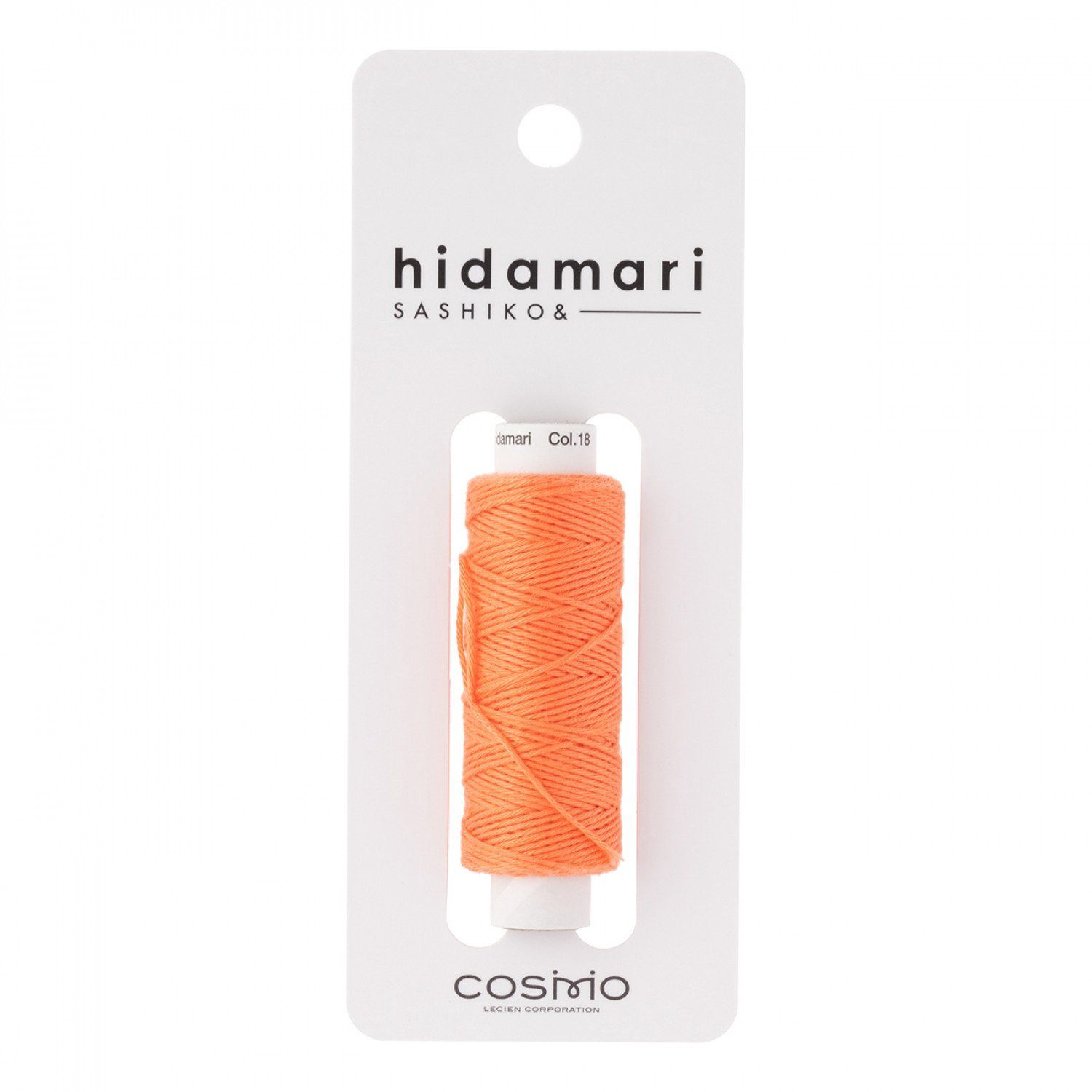 Sashiko Cosmo Hidamari Embroidery Thread - 018 Cantaloupe