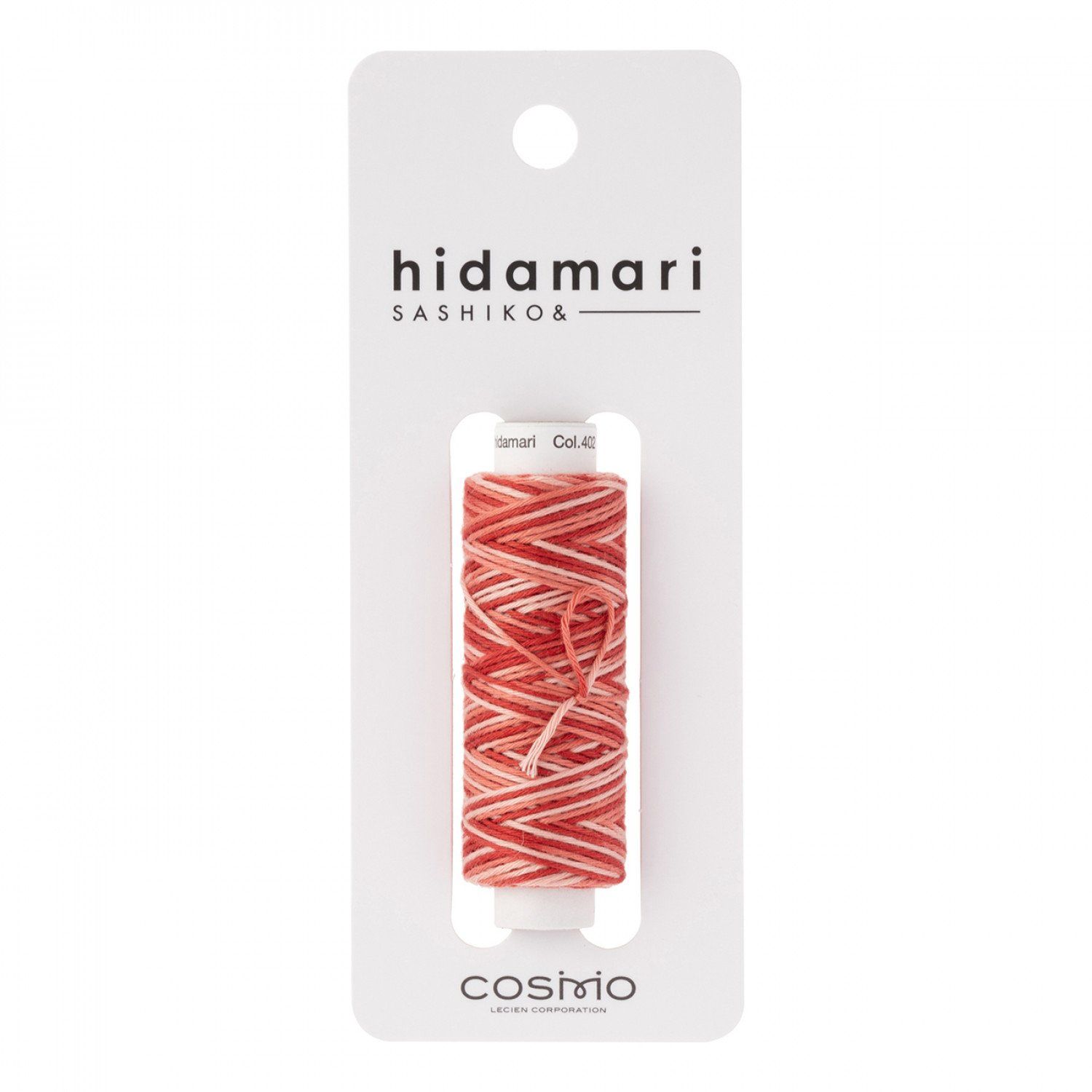 Sashiko Cosmo Hidamari Embroidery Thread - 402 Rose Bouquet Variegated