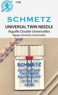 SCHMETZ Twin Universal Needle 4.0/90