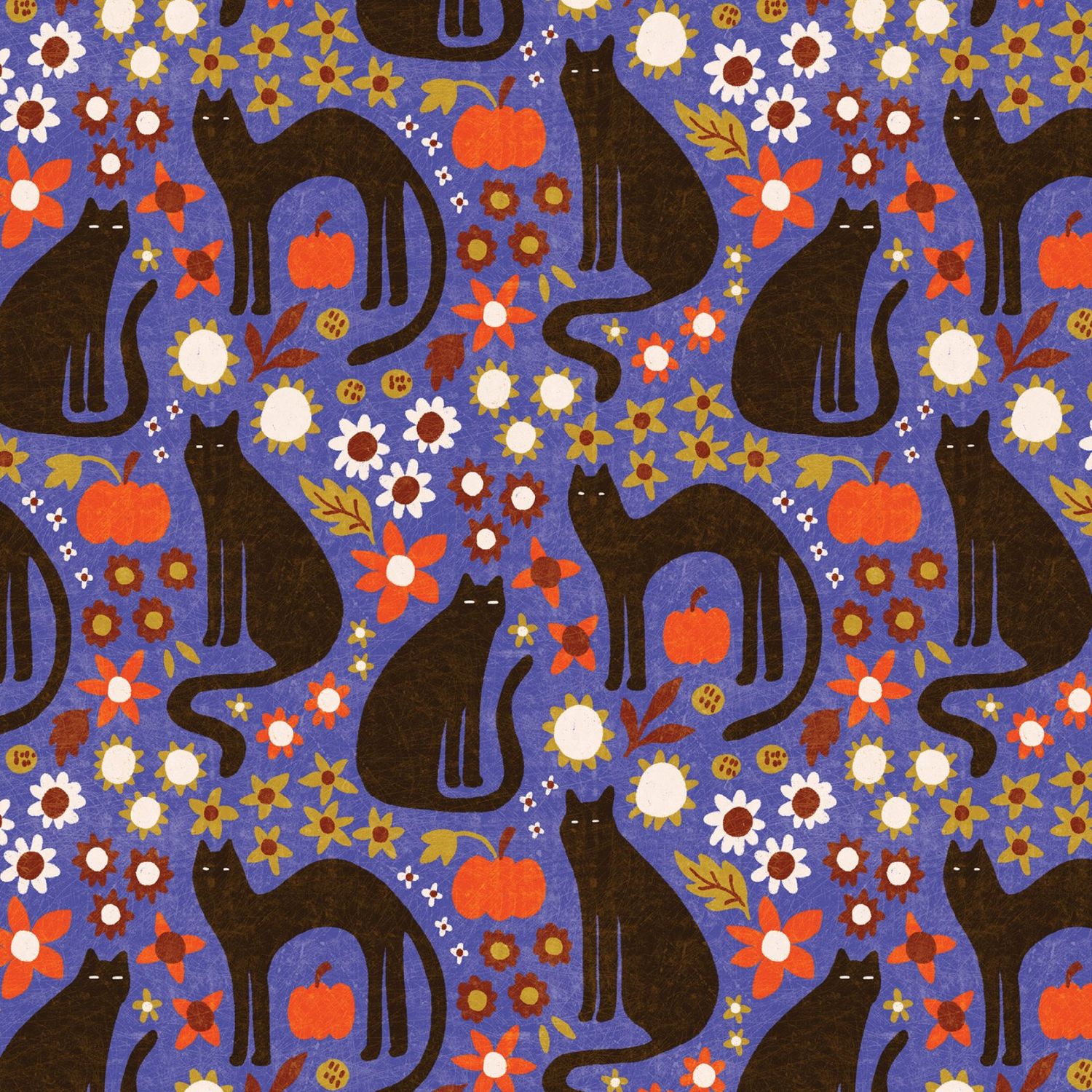 Morticia Organic Cotton Canvas Sleepy Hollows Cloud9